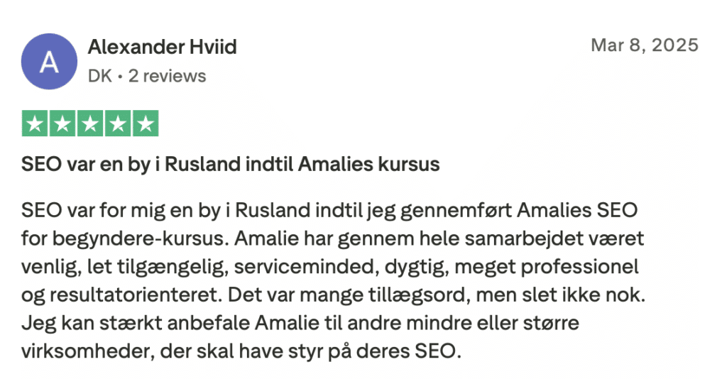 Amalie Benner Kommunikation